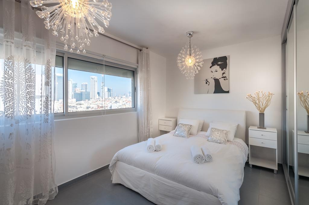 Apartament Abarbanel St Incredible Penthouse Tel Awiw Pokój zdjęcie
