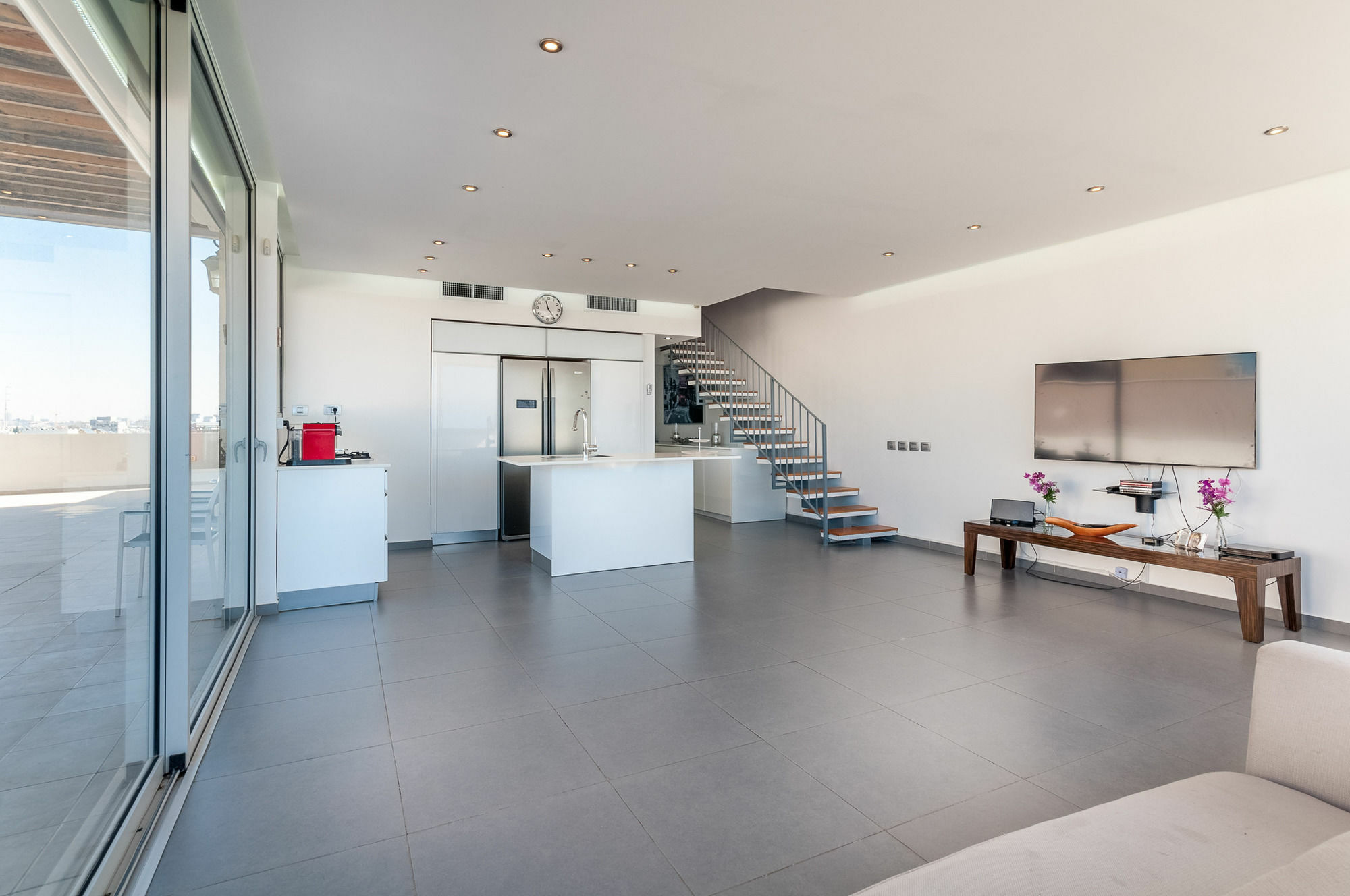 Apartament Abarbanel St Incredible Penthouse Tel Awiw Zewnętrze zdjęcie